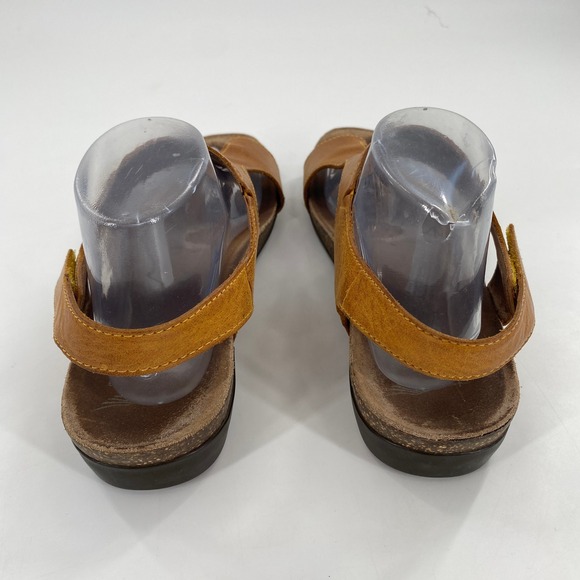 Dansko Reece Women's Leather Thong Sandals Ankle Strap Adjustable Tan Size 41 - Picture 8 of 8